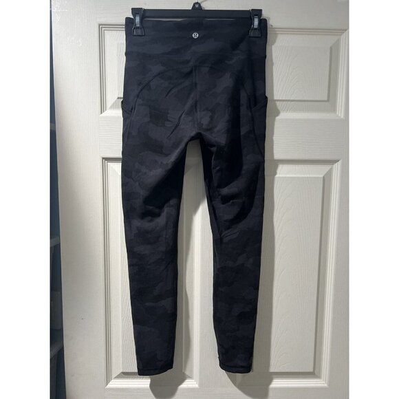 Lululemon Women Invigorate High-Rise Tight Black Blue Size 6 - Picture 7 of 11